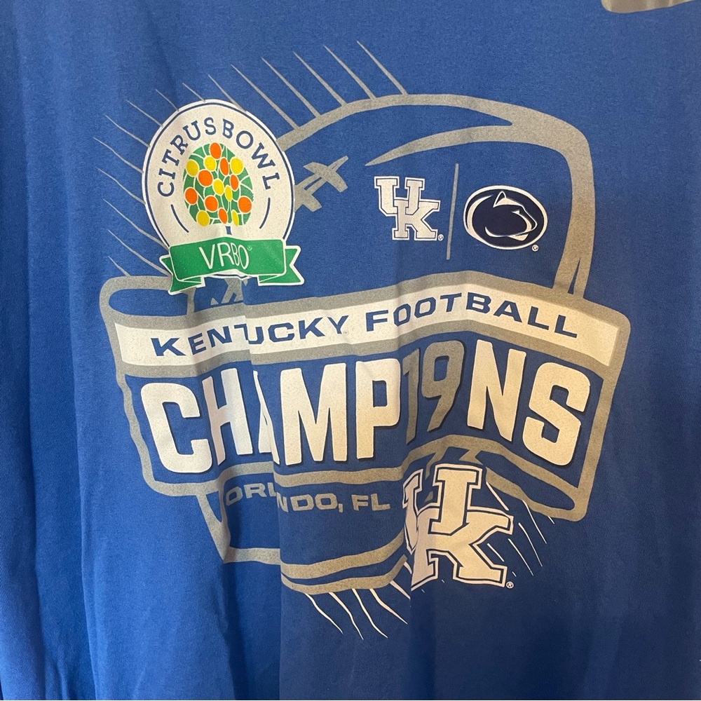 Nike Dri-Fit Long Sleeve T-Shirt - Kentucky Football Citrus Bowl 2019 - Picture 3 of 6
